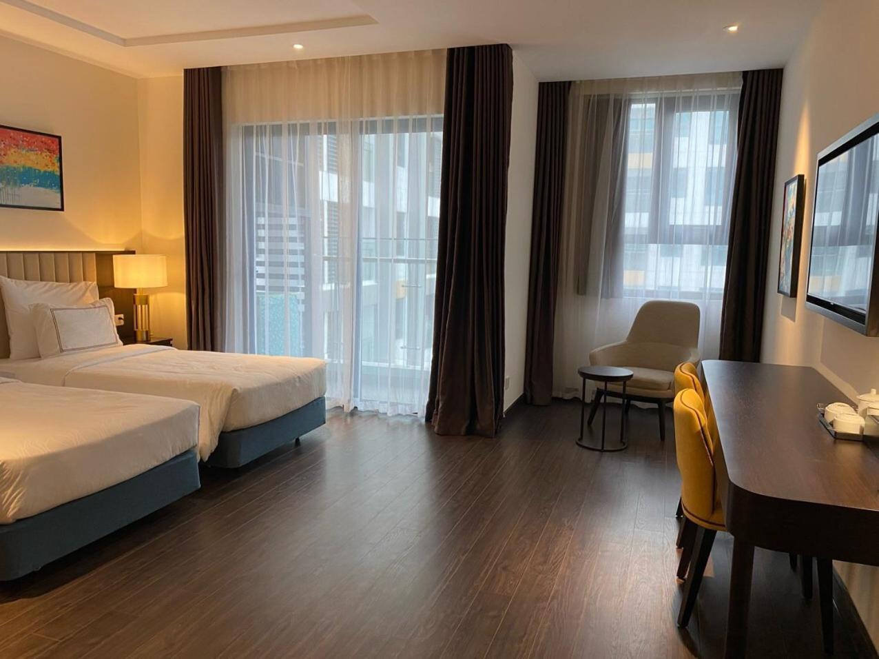 Ferienwohnung The 1108 Sapphire Hạ Long Exterior foto