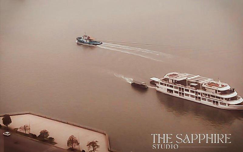 Ferienwohnung The 1108 Sapphire Hạ Long Exterior foto