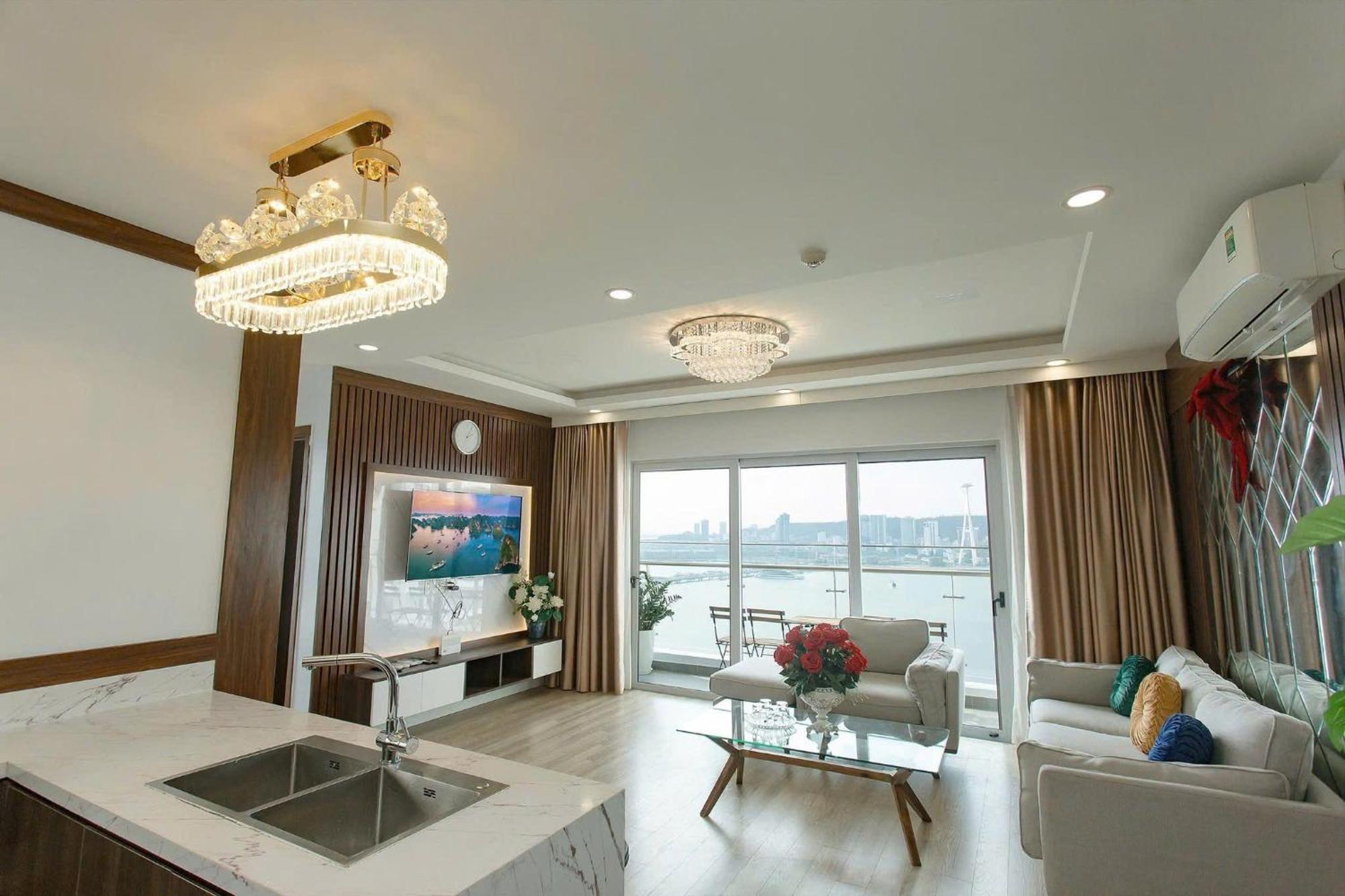 Ferienwohnung The 1108 Sapphire Hạ Long Exterior foto